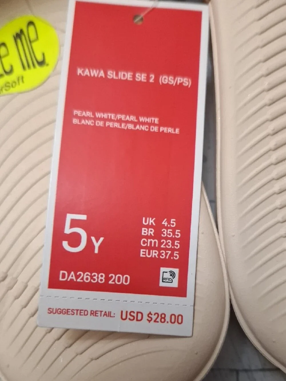 Nike Women’s Slide Sandals in Cream with Cork Strap